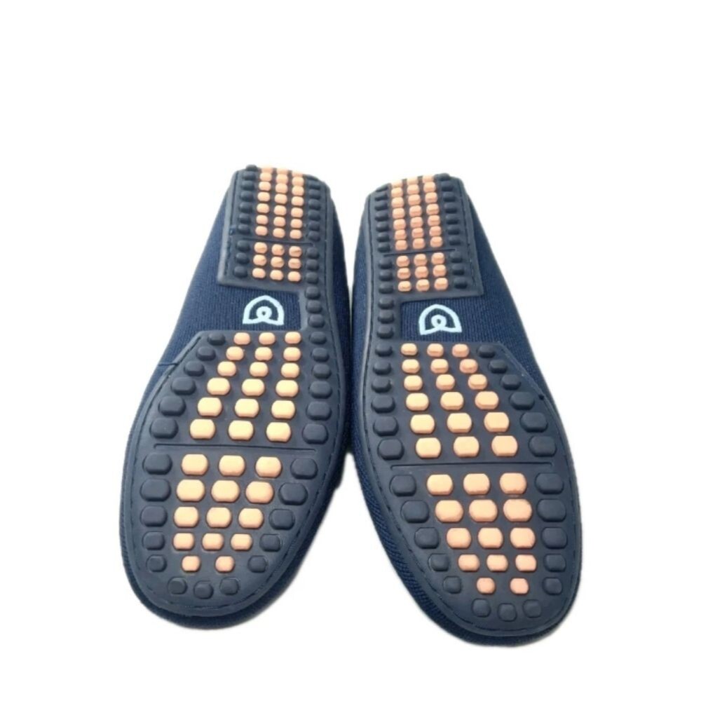 Rothys The Driving Loafer In Blue  Size 11 Men's Shoes Drivers - Picture 9 of 11